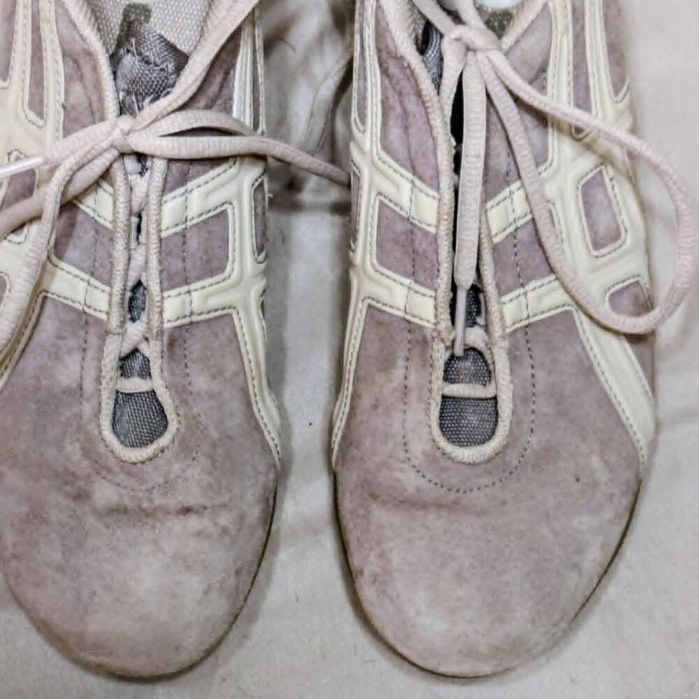 Women Onitsuka Tigers by Asics Running shoe Gray Suede Size 7 NewClassic F220902 - Picture 11 of 11